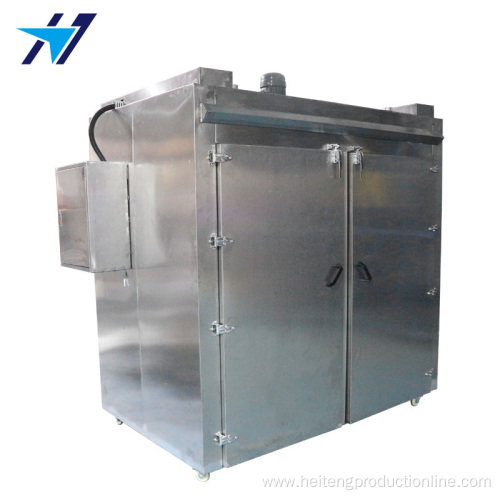 Front and rear door stainless steel oven